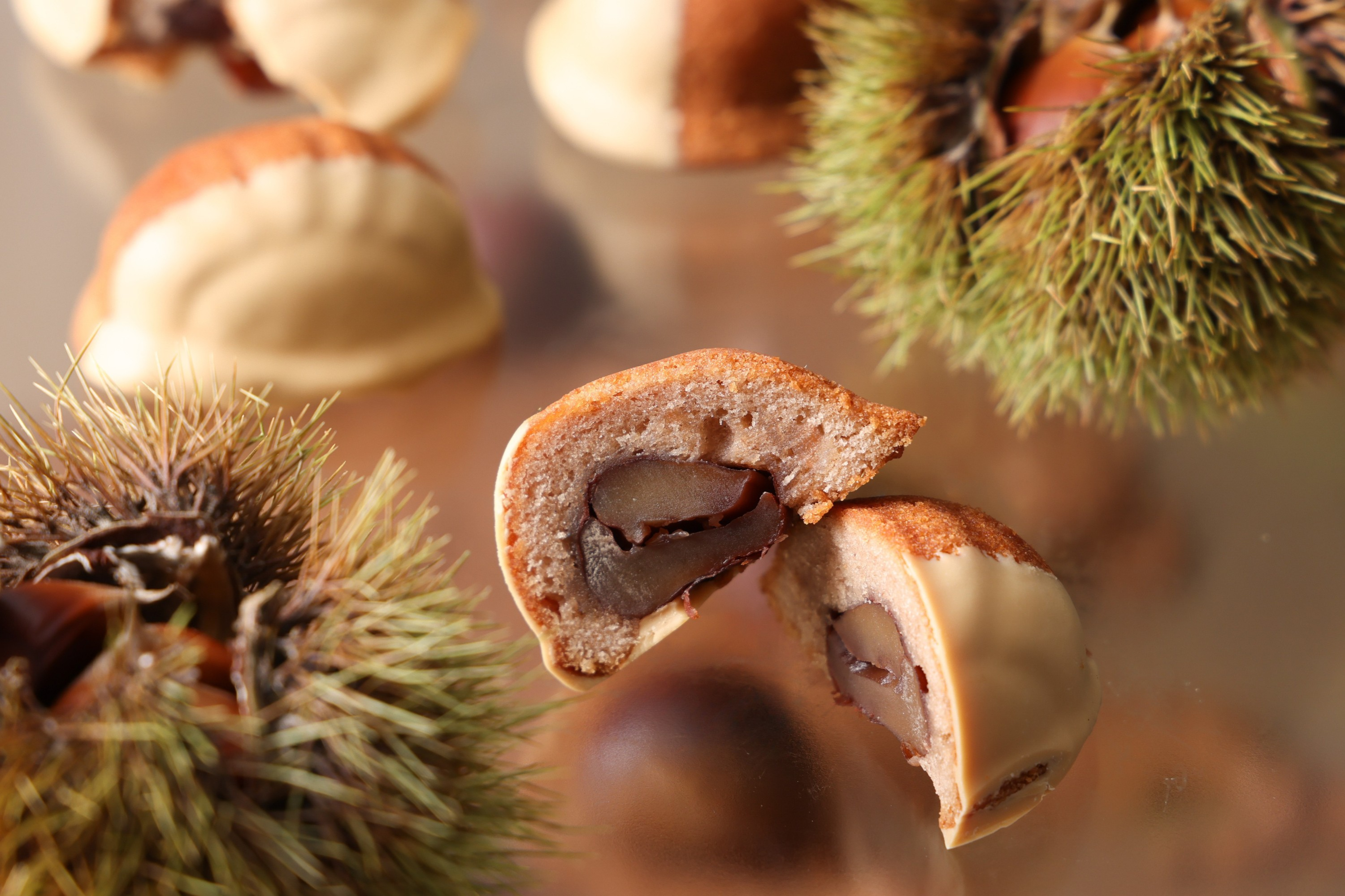 公式】デリーモ｜栗マロン｜栗丸ごと贅沢＆ブロンドチョコのしっとり