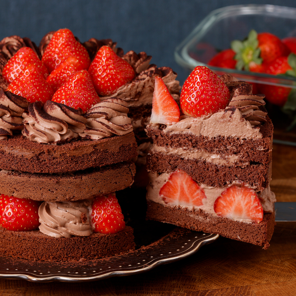 バターなしで本格チョコショートケーキ画像1