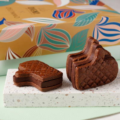 ミトンチョコレートサンドブロンドキャラメル 12個セット