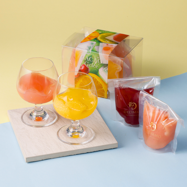 カカオゼリー4個Bセット アルコール不使用｜デリーモ公式 – DEL'IMMO